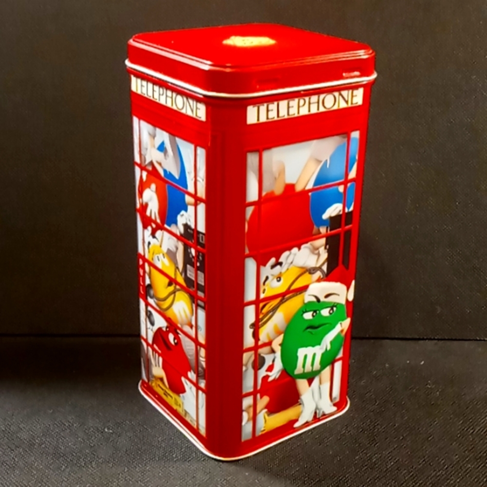 Vintage 2002 Mars "M&M' s" Limited Edition Christmas Canister